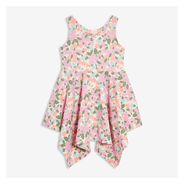 Toddler Girls' Sleeveless Dress - Cream