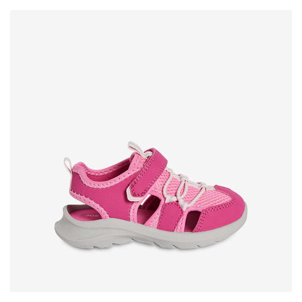 Toddler Girls' Closed-Toe Sandals - Pink