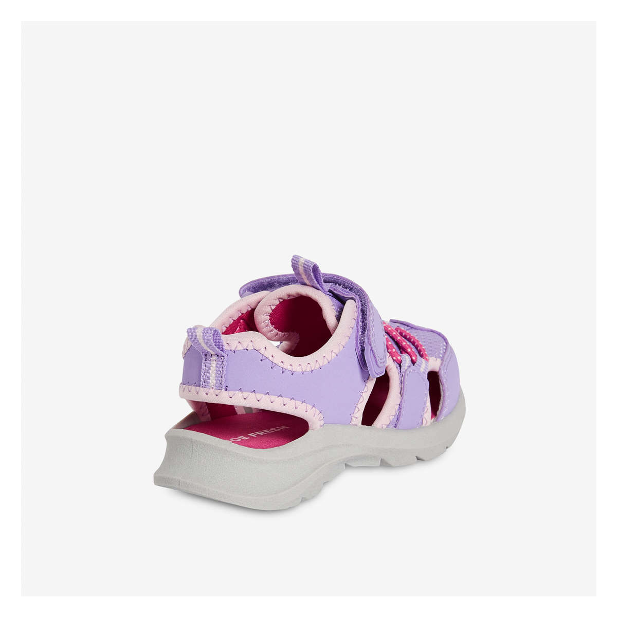 Toddler Girls Closed Toe Sandals in Lavender from Joe Fresh