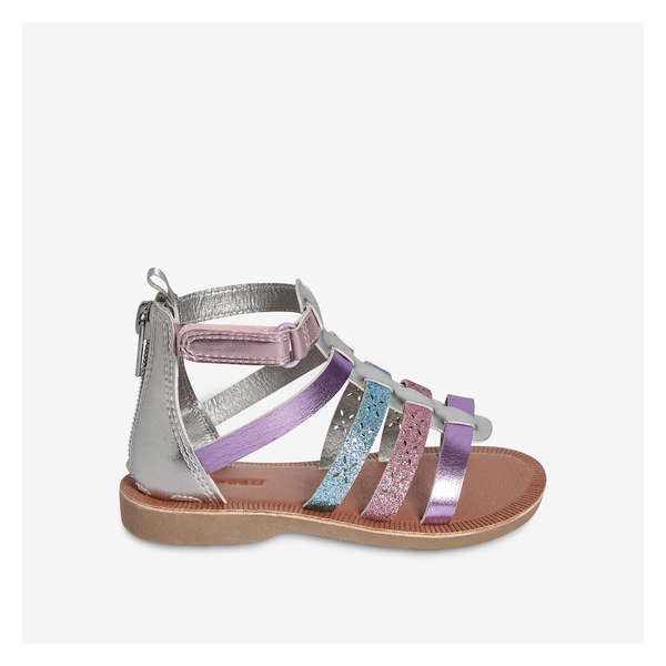 Toddler Girls' Gladiator Sandals - Multi