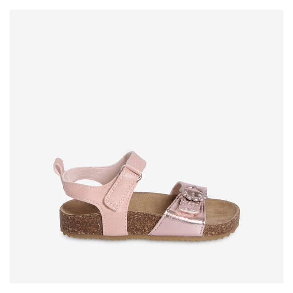 Toddler Girls' Open-Toe Sandals - Pink