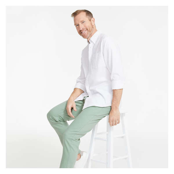 Men's Slim Pant - Light Green
