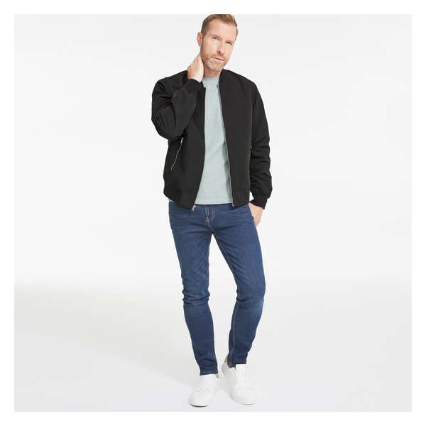 Men's Bomber Jacket - Black