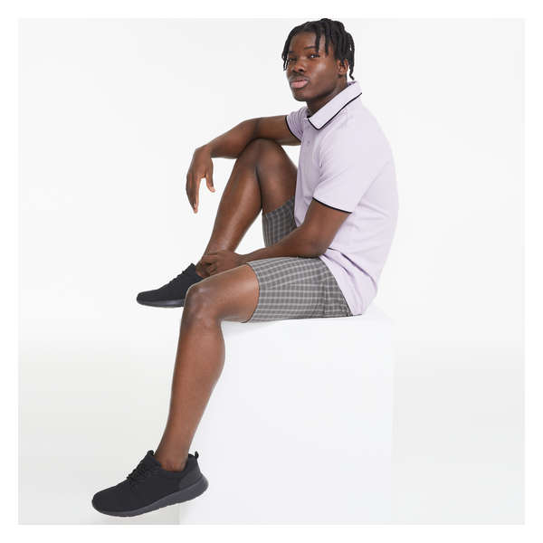 Men's Active Polo - Light Purple