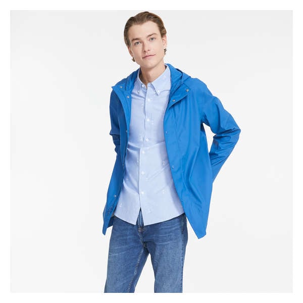 Men's Raincoat - Blue
