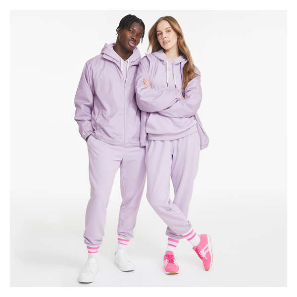 Gender Free Adult Windbreaker - Light Purple