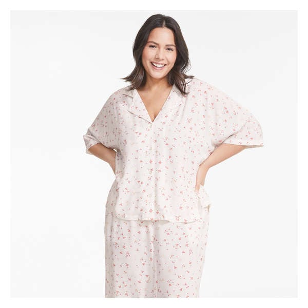 Women+ Pajama Blouse - White