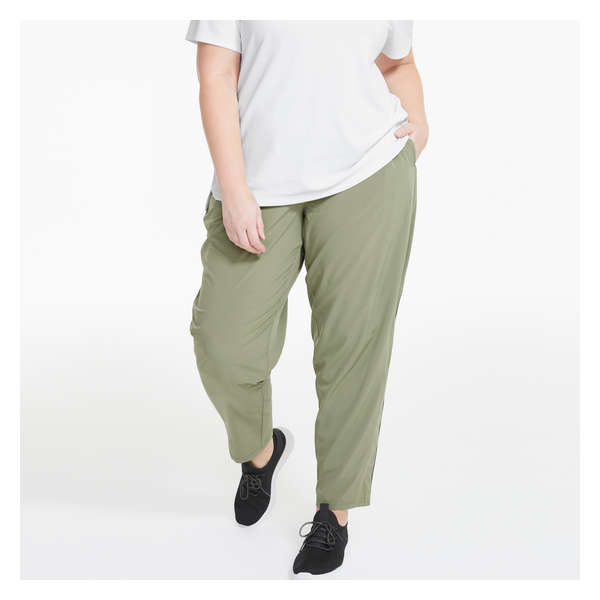 Women+ Four-Way Stretch Active Pant - Army Green