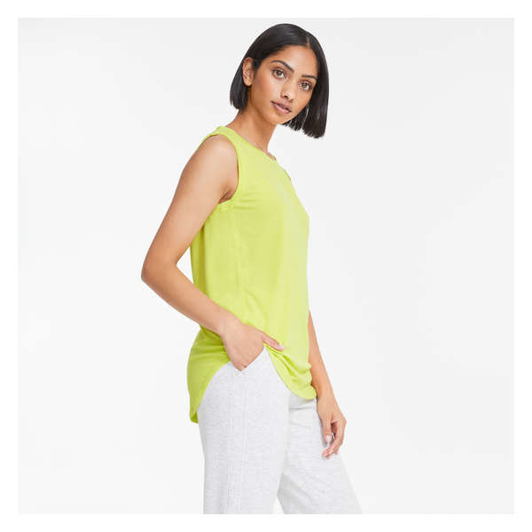Active Muscle Tank - Lime Green