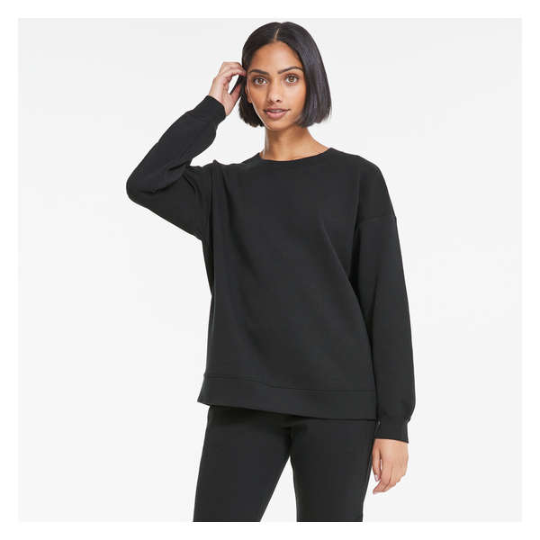 Oversized Active Pullover - Black