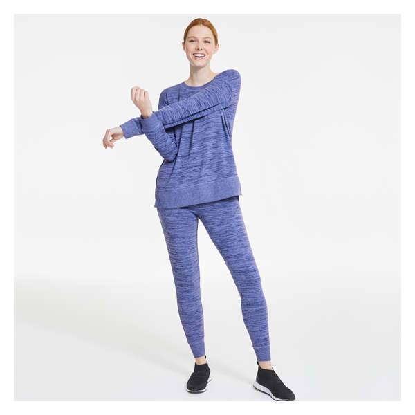 Active Pullover - Blue Mix