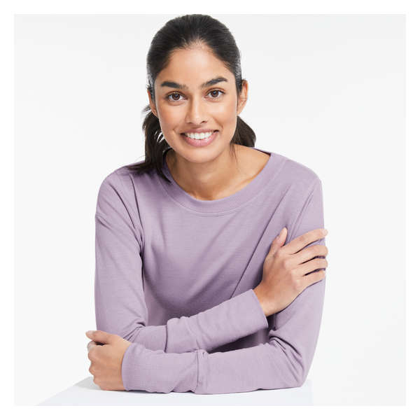 Terry Active Pullover - Lavender