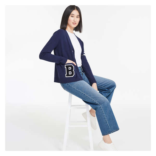 Patch Cardi - Dark Blue