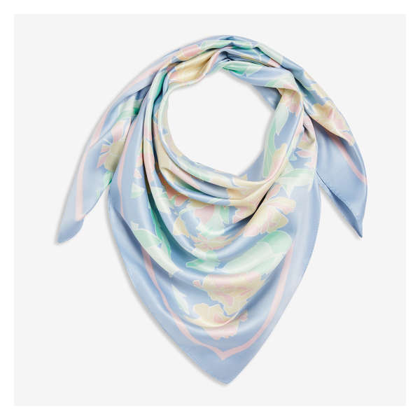 Square Scarf - Dusty Blue