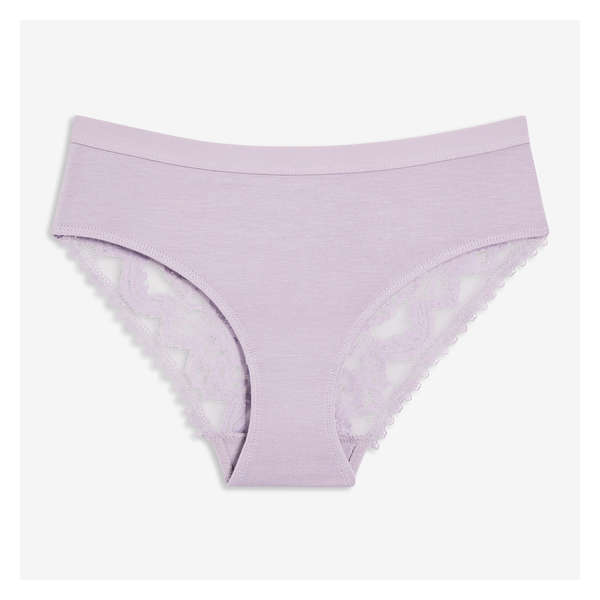 Lace Back Bikini - Lavender