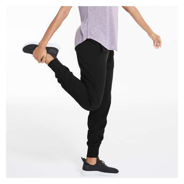Four-Way Stretch Active Jogger - Black
