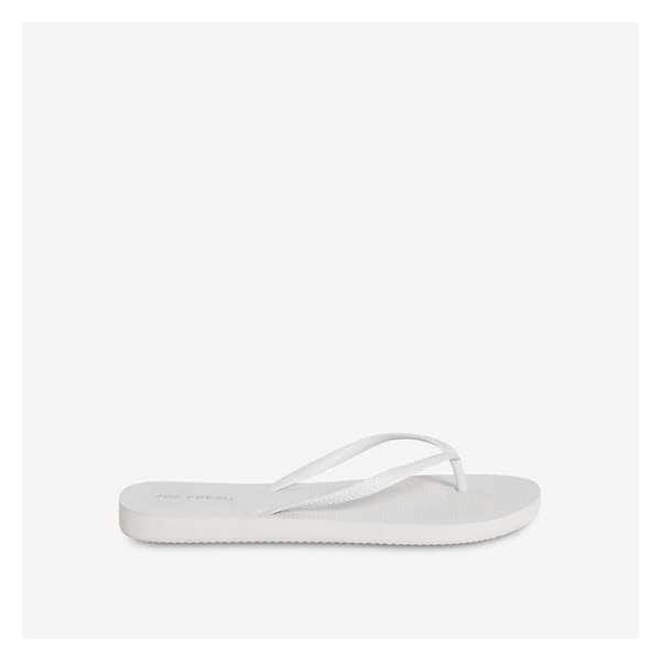 Flip Flops - Bright White