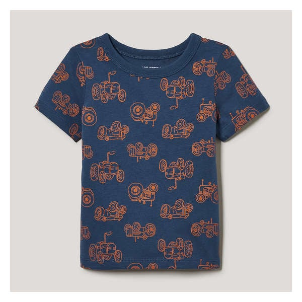 Baby Boys' Printed T-Shirt - Indigo