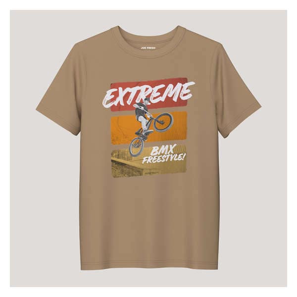 Kid Boys' Graphic T-Shirt - Brown
