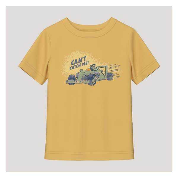 Toddler Boys' Graphic T-Shirt - Dusty Yellow