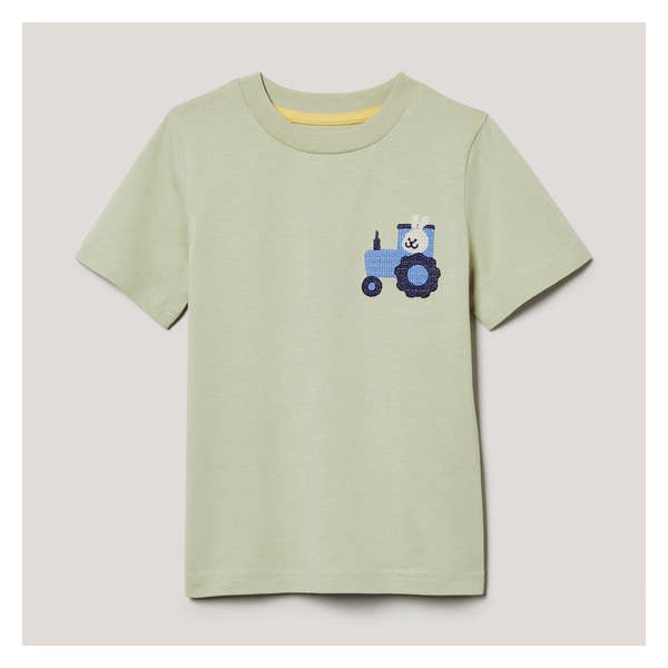 Toddler Boys' Graphic T-Shirt - Dusty Green