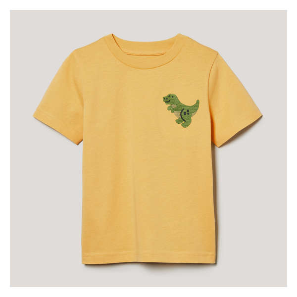 Toddler Boys' Graphic T-Shirt - Dusty Yellow