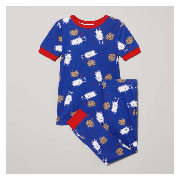 Toddler Boys' 2 Piece Pajama Set - Blue