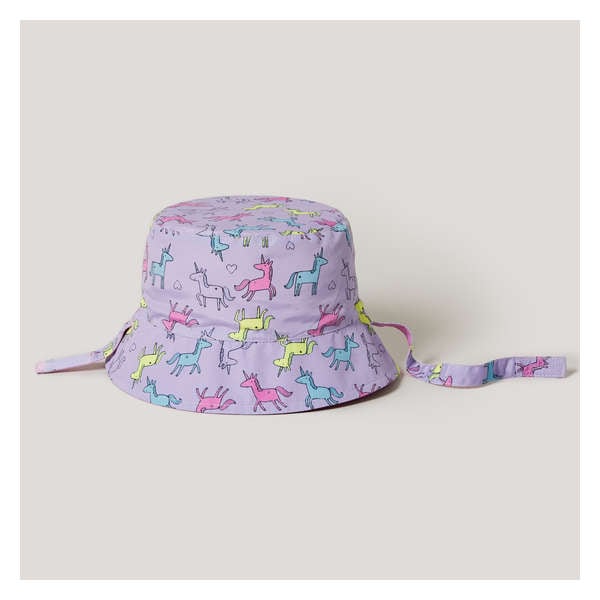 Baby Girls' Reversible Swim Hat - Purple