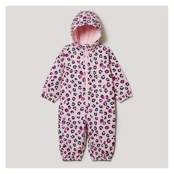 Baby Girls' Puddle Suit - Pastel Pink