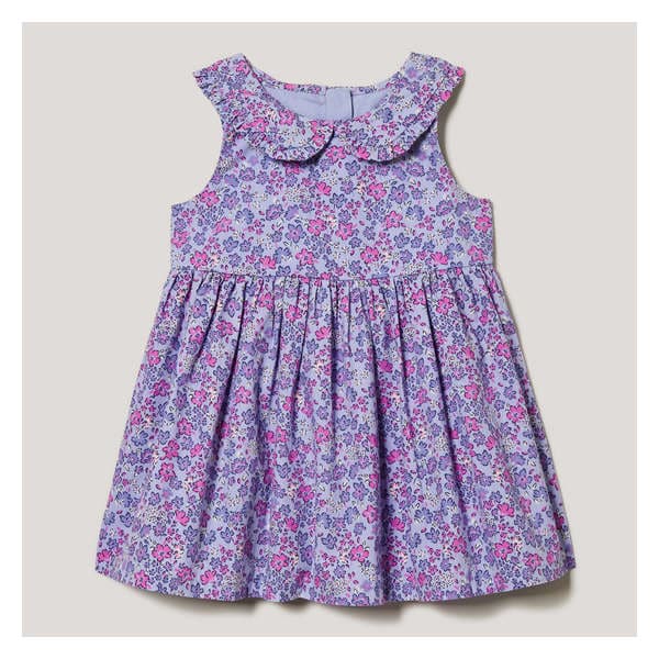 Baby Girls' Printed Dress - Lavender