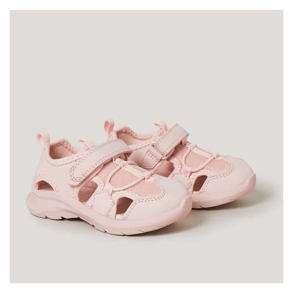 Sandales pour bébés filles - Rose Pâle