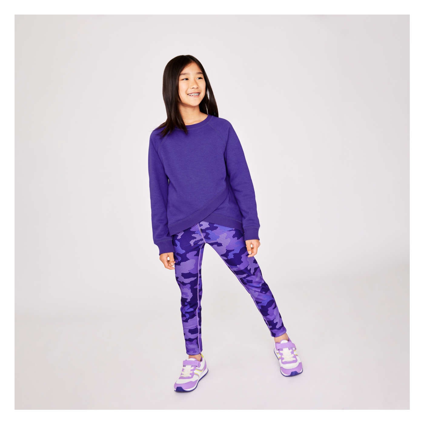 Purple Jewel Leggings (Juniors)
