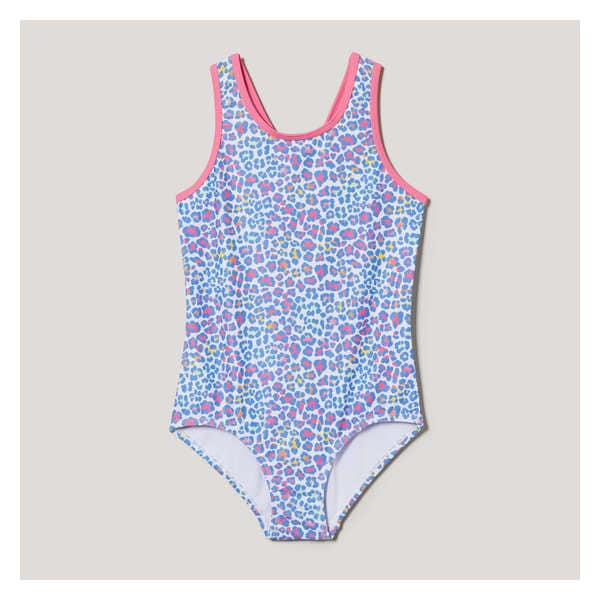 SIMAYA Girls Swimwear Suspender Floral Pattern Beach Bathing Suit Swimsuit  for 4 to 9 Years Swimming (Dark Blue, 8-9Years) : : Moda