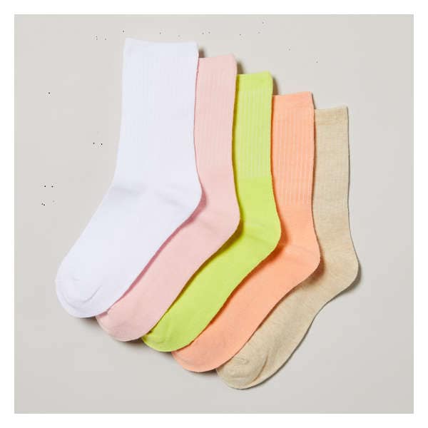Joe Fresh Kid Girls' 4 Pack Ankle Socks - 1 ea