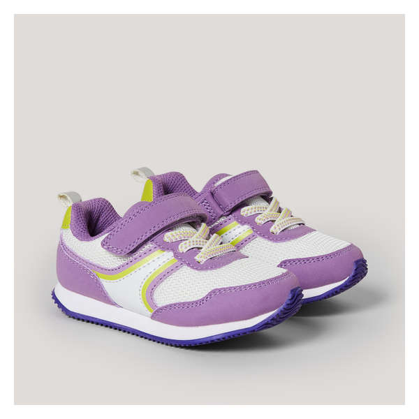 Toddler Girls' Retro Sneakers - Purple