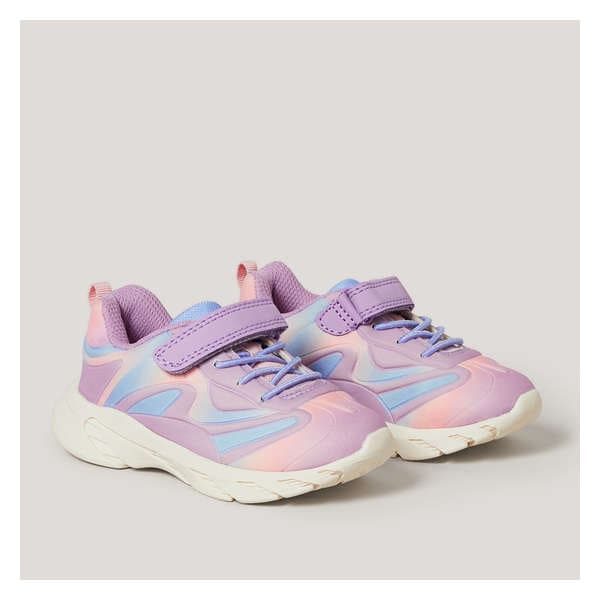 Toddler Girls' Athletic Sneakers - Purple