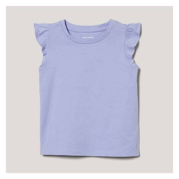Toddler Girls' Flutter Sleeve T-Shirt - Lavender