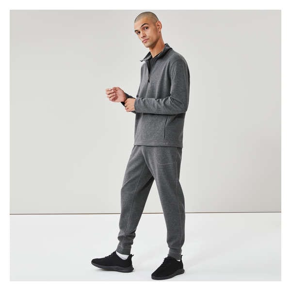 XFLWAM Men's Jogger Pants 80s Workout Casual Costumes 90s Sweatpants with  Pockets Funny Sports Track Pants Dark Gray S 