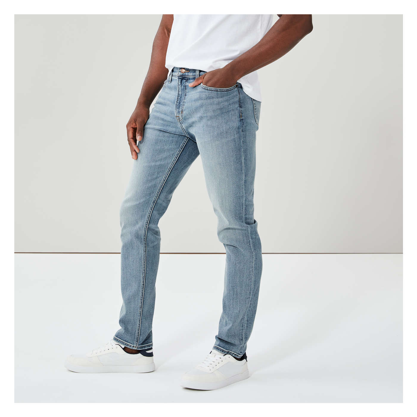 Slim Fit Essential Deep Wash Jean