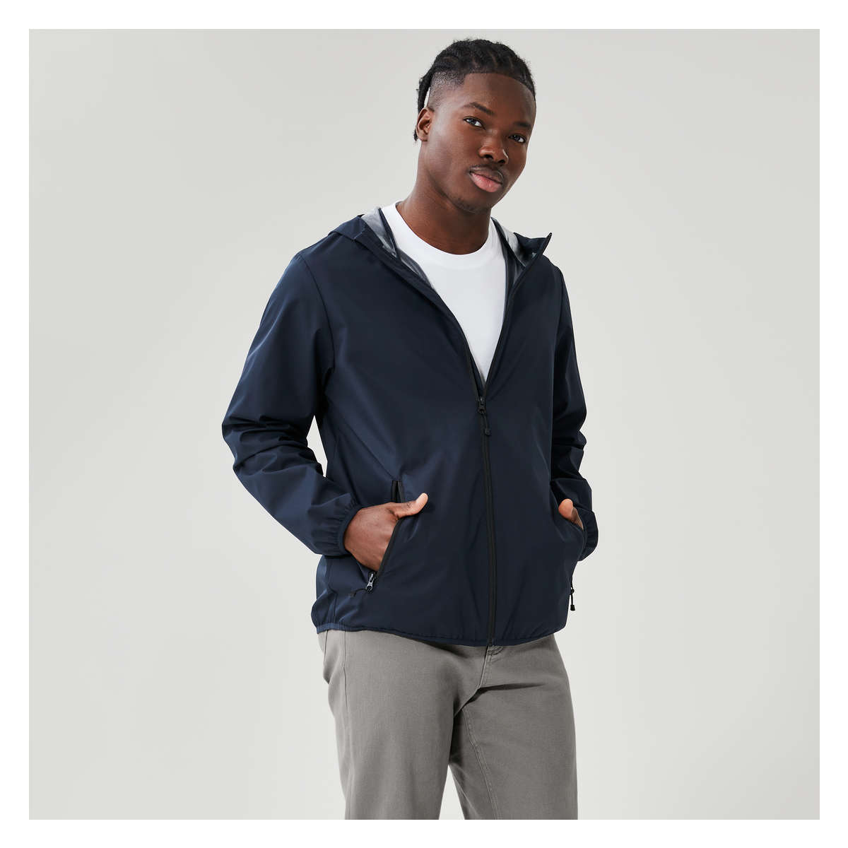 Navy windbreaker shop mens