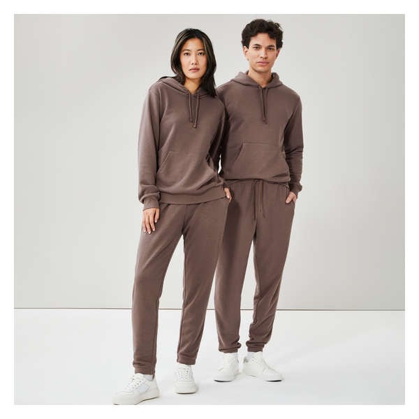 Gender-Free Adult Terry Jogger - Brown