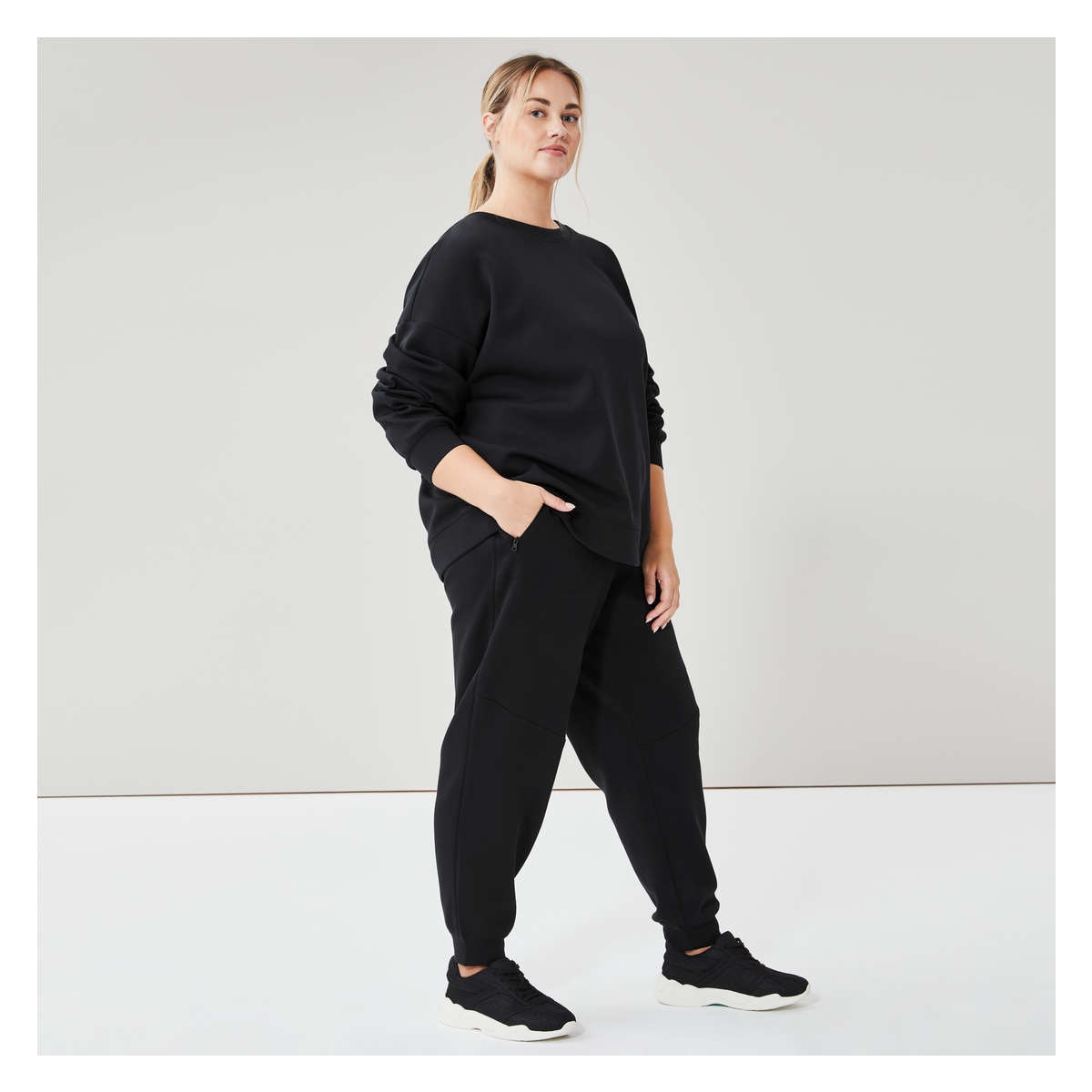 Pantalon de jogging dans Noir Joe Fresh