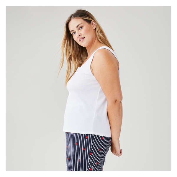 Women+ Pajama Tank - Bright White