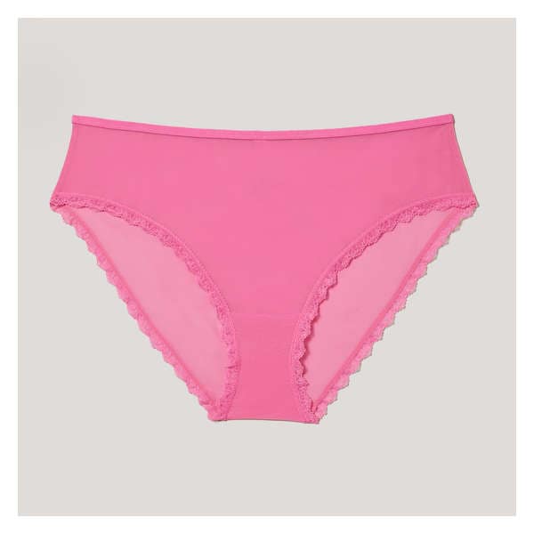 Women+ Mesh Bikini - Pink