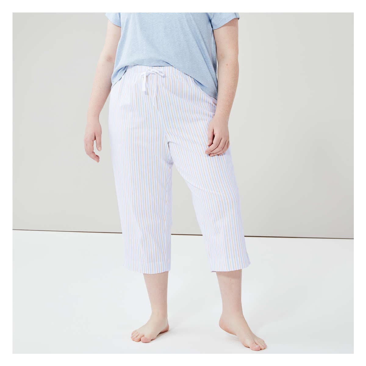 Pajama Pant in White from Joe Fresh