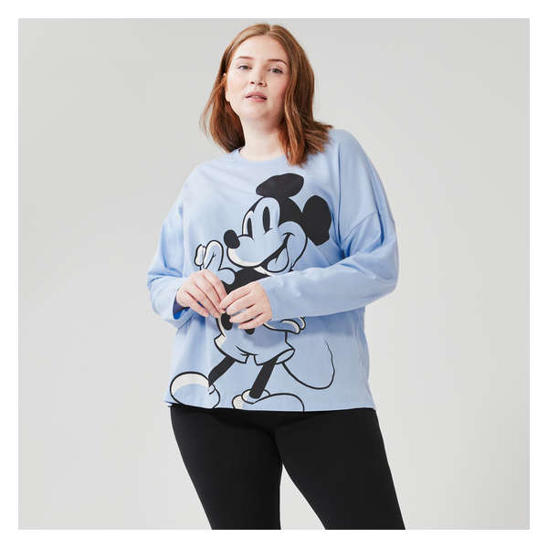 Women+ Disney Mickey Mouse Sleep Set - Light Blue