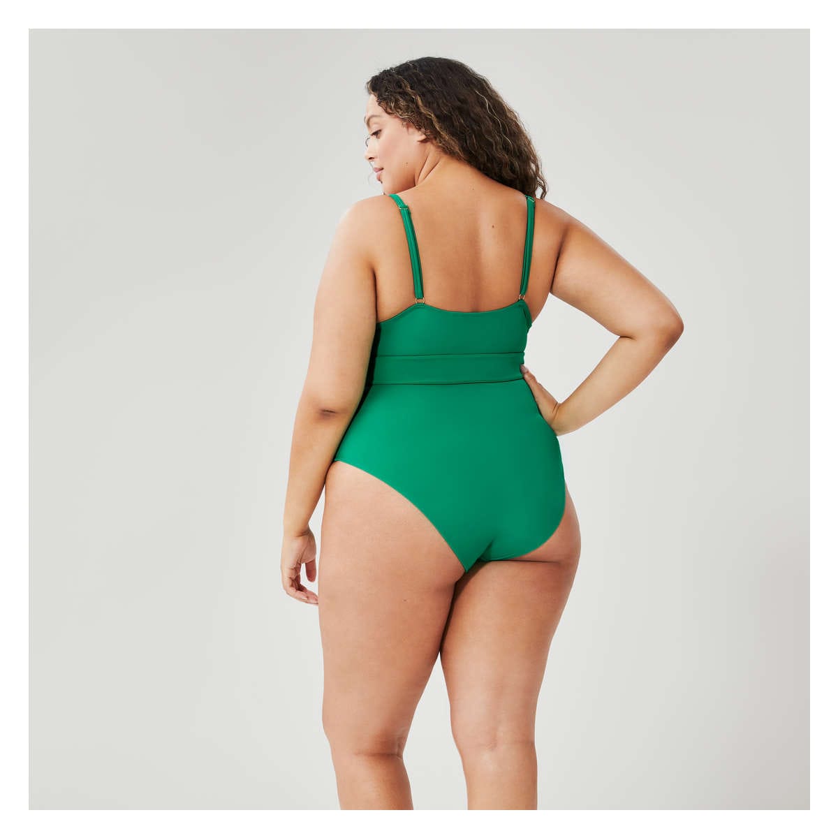 Women+ The Roxy Balconette Swimsuit in Green from Joe Fresh