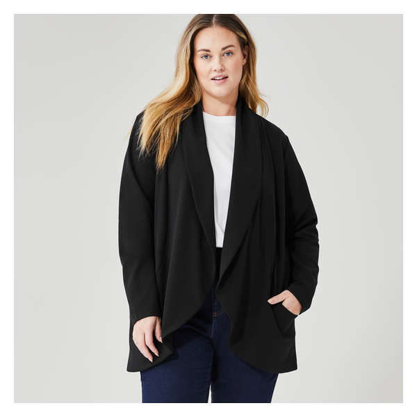 Women+ Essential Blazer in Royal Blue from Joe Fresh