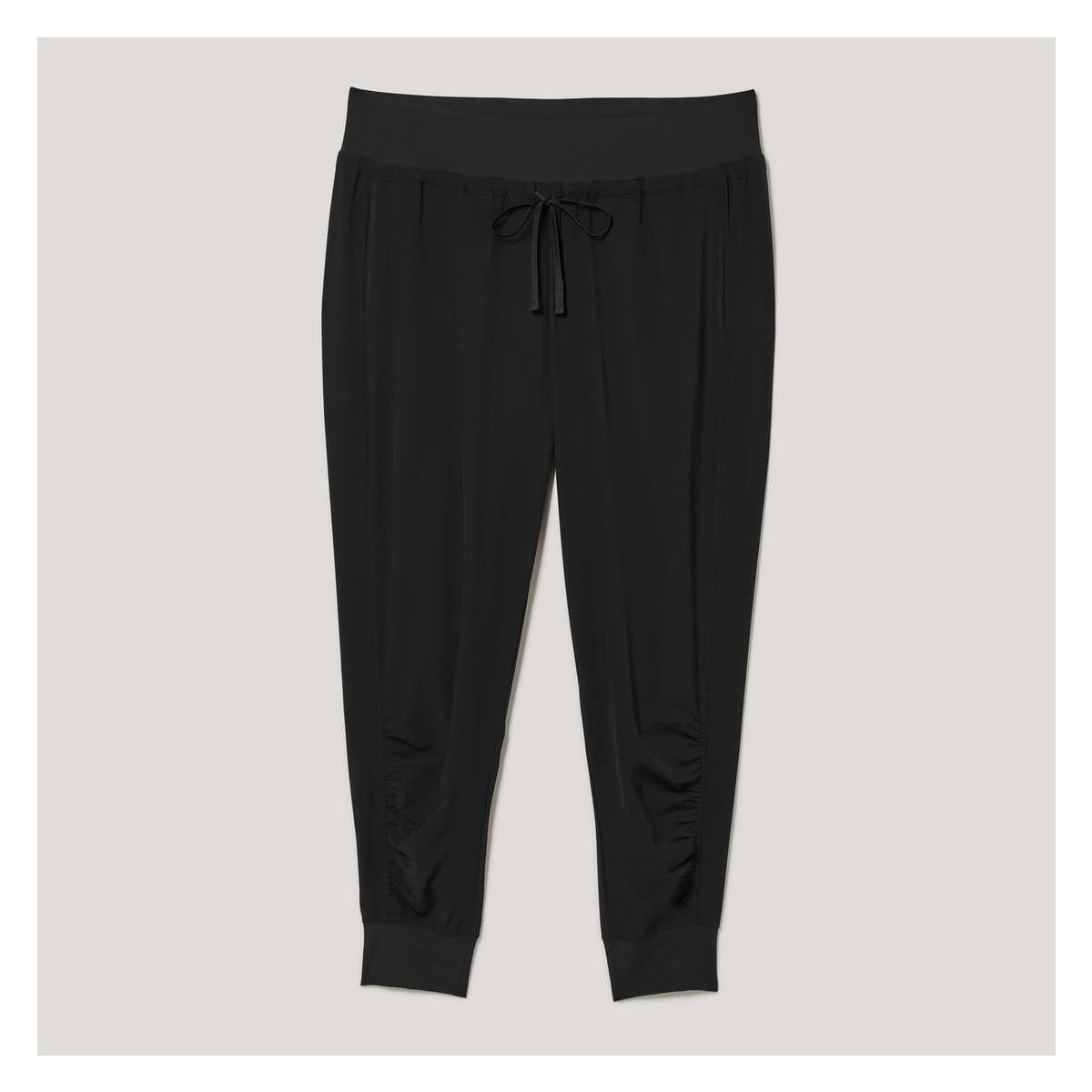Women+ Mid Rise Active Jogger in Black from Joe Fresh