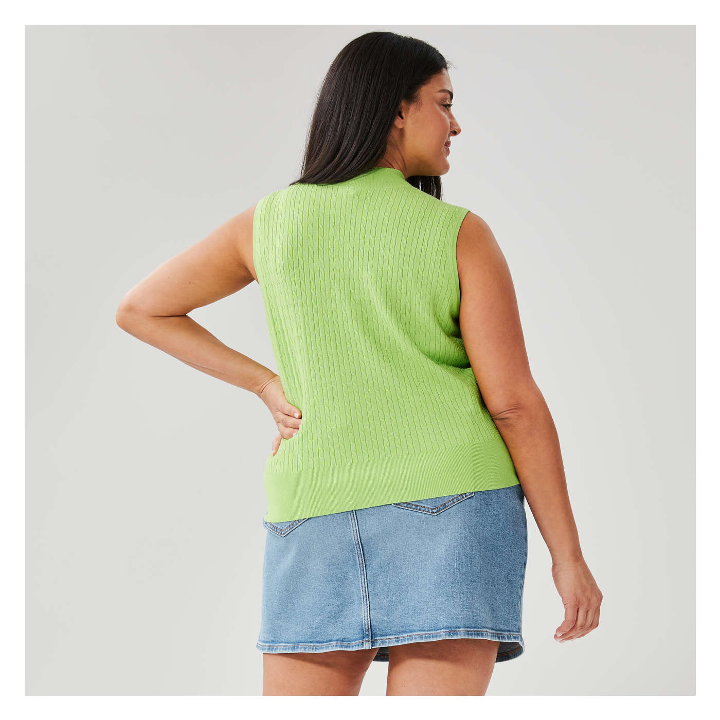 Joe Fresh Women+ Cable Knit Tank - 1 ea